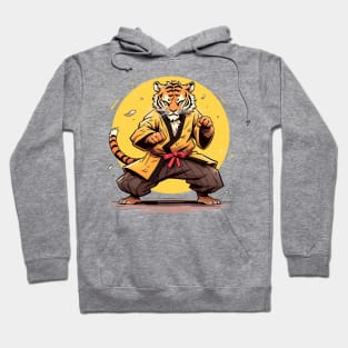 karate tiger Hoodie